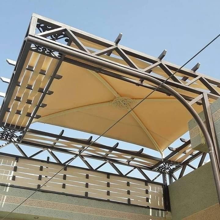 مظلات قماش حديثة